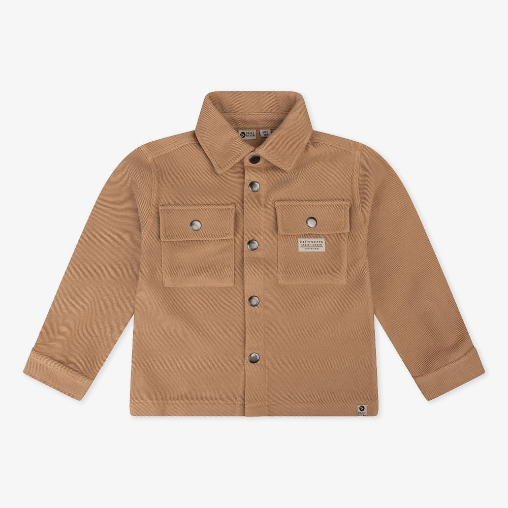 Shirt Jacket Structure | Camel sand