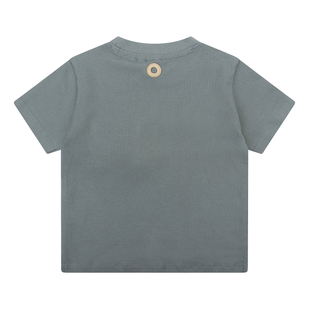 Organic T-Shirt 3d Pocket | Stone Green