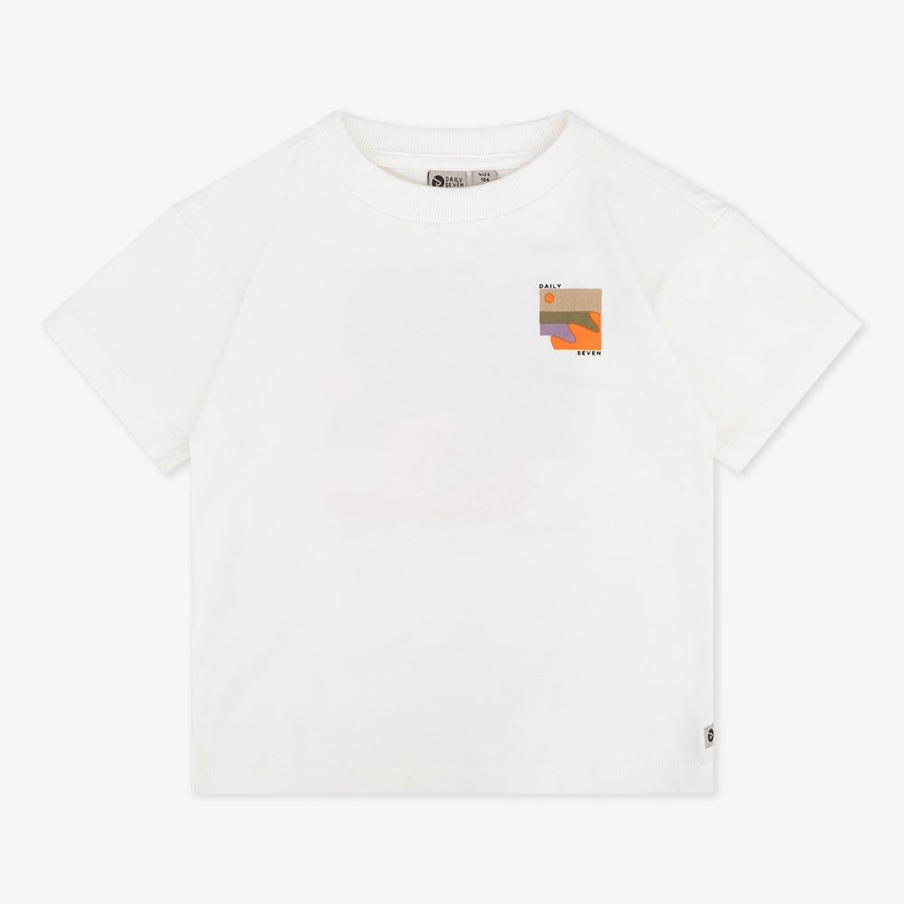 Organic T-Shirt Daily 7 Waves | Off White