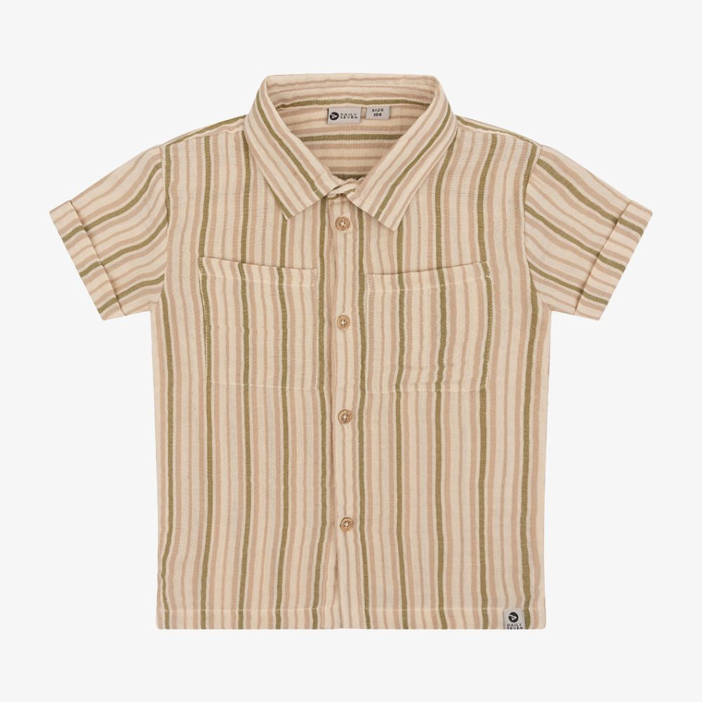 Shirt Shortsleeve Stripe | Sandshell