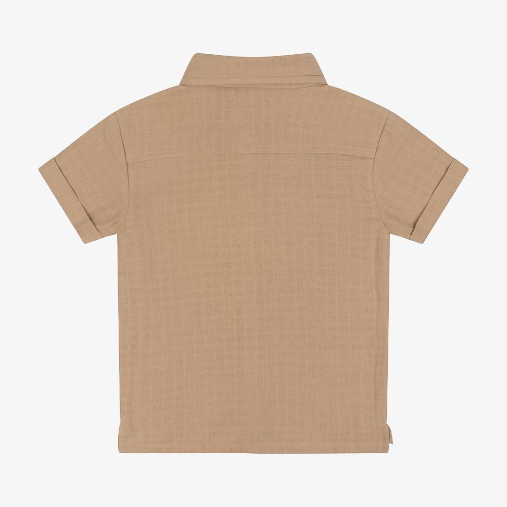 Shirt Shortsleeve Structure | Camel sand