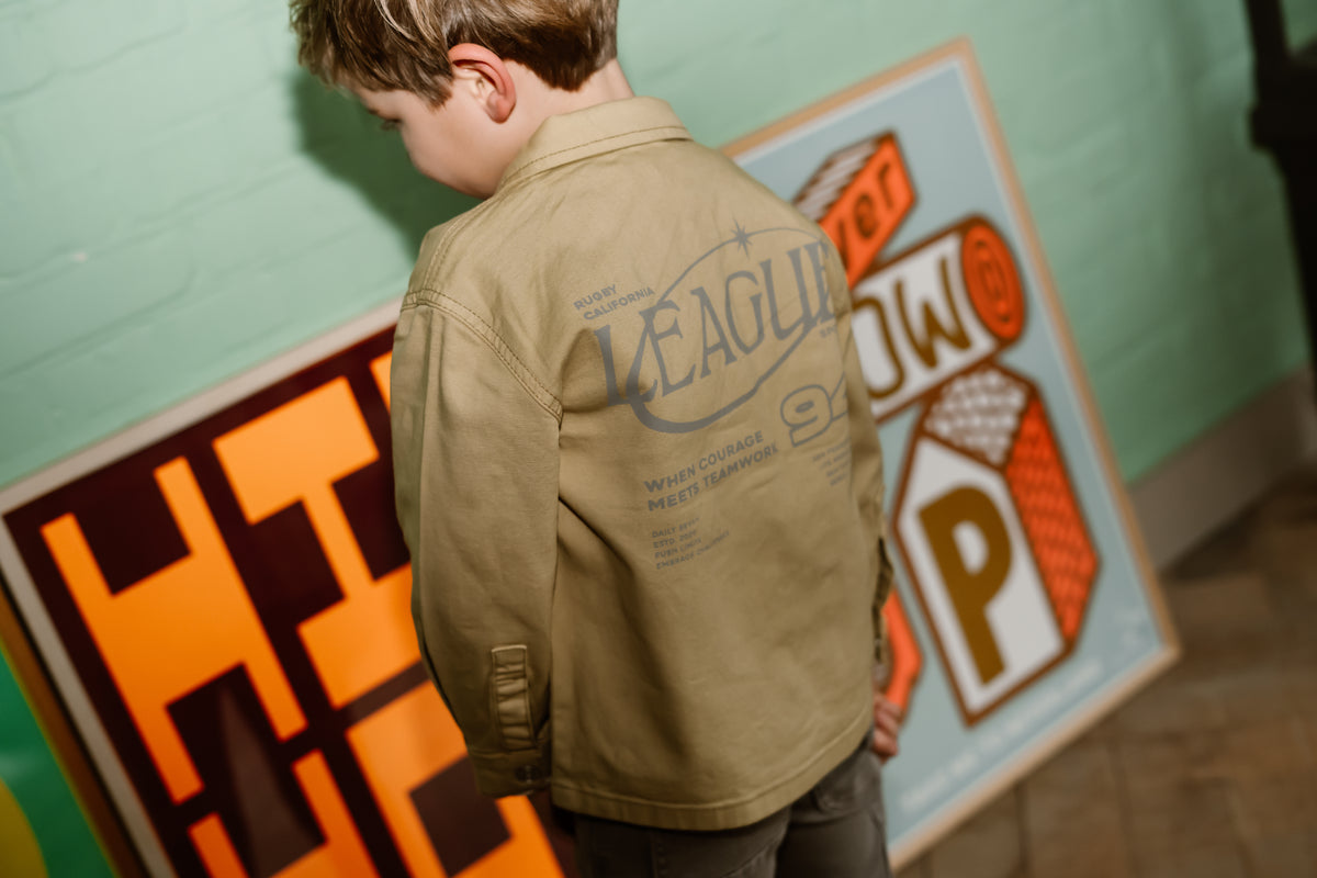 Canvas Jacket | Silver Fern