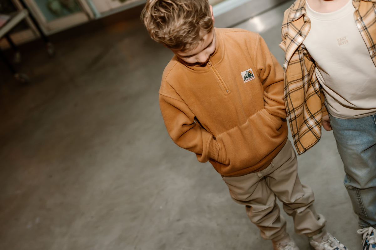 Sweater Polar Fleece | Light Chestnut